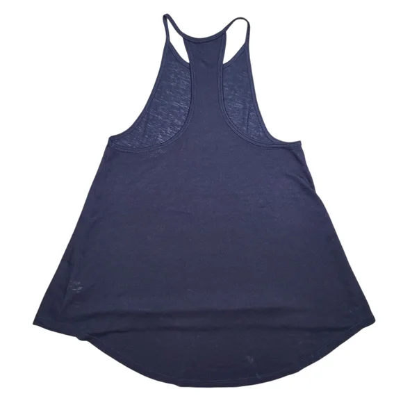 Athleta Breezy High Neck Tank Navy | Women’s Small | Lightweight Racerback Top - Picture 2 of 9